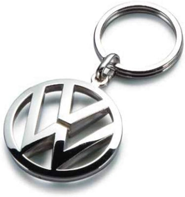 Volkswagen Metal premium keychain Keyring Fob Silver